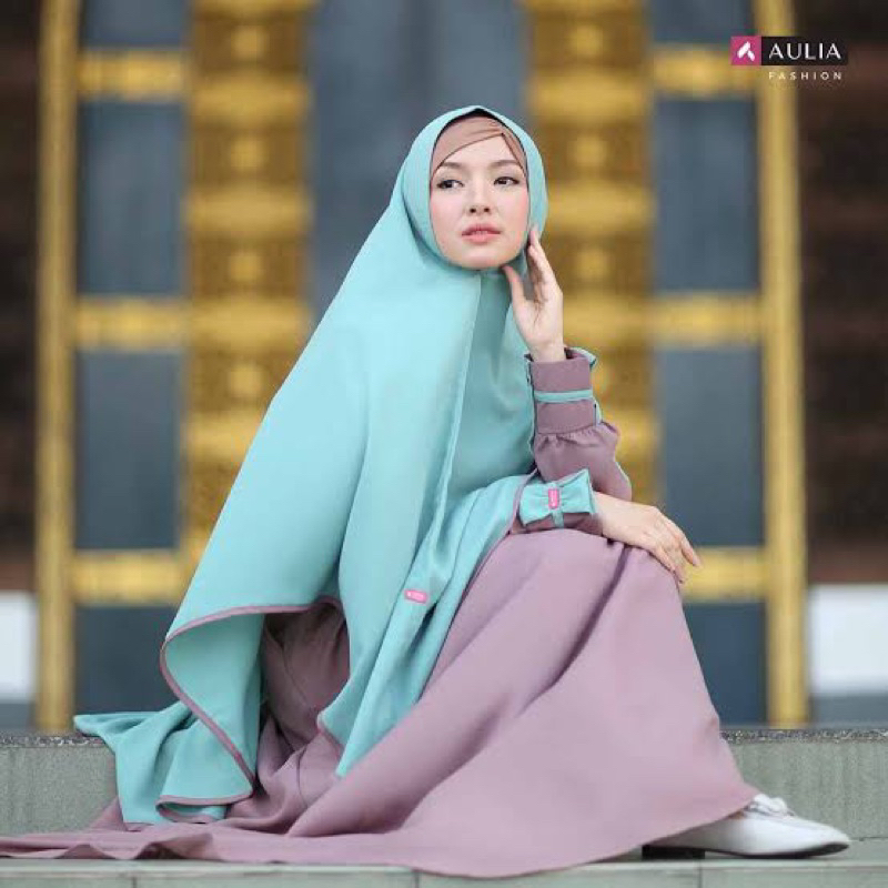 GAMIS AULIA HELENA CHOCO MINT PL by AULIA FASHION
