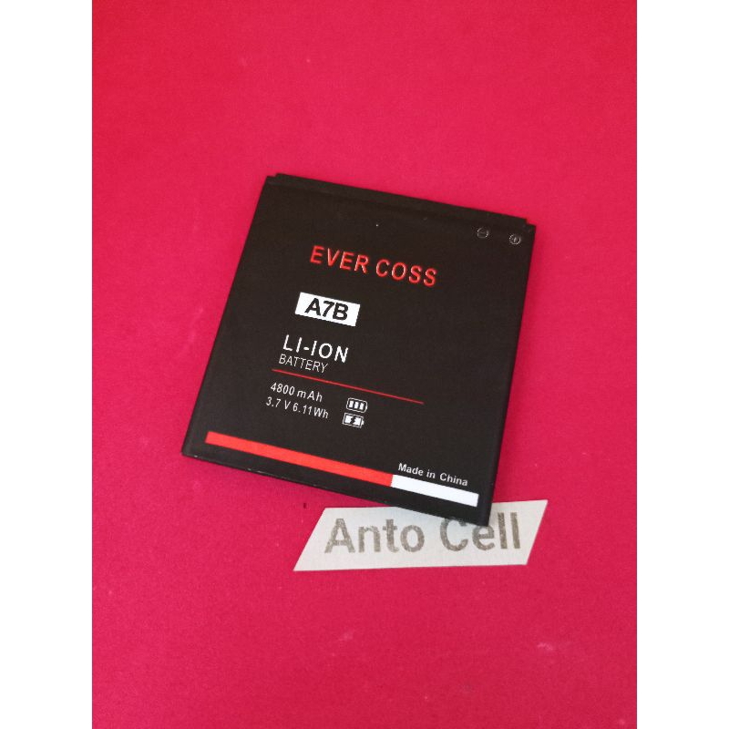 Baterai cross atau evercoss A7B original battery hp