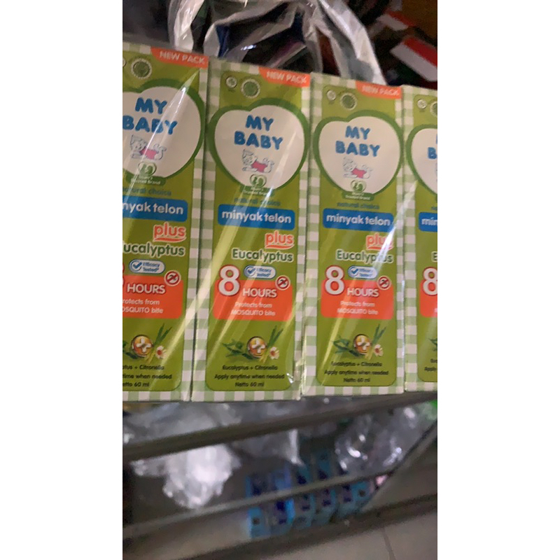 Minyak Telon My Baby eucalyptus/ Telon Lang 60 ml / 30ml