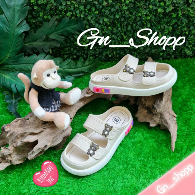 30-35 Sandal Anak Tedy Bear  Full Jelly Terbaru 029