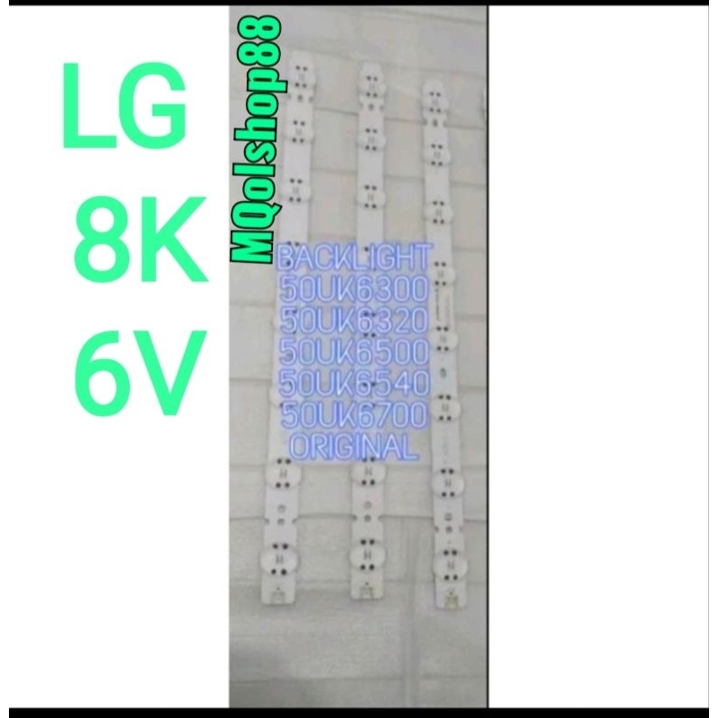 LAMPU TV LED BACKLIGHT LG 50UK6300PTE 50UK6300