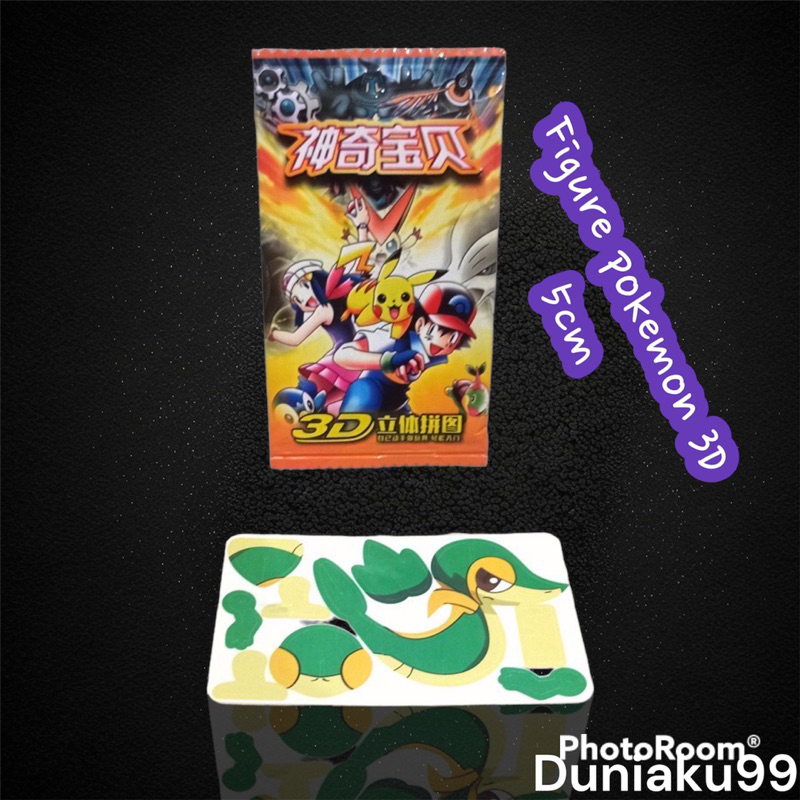 mainan figure puzzle pokemon 3D / puzle pokemon