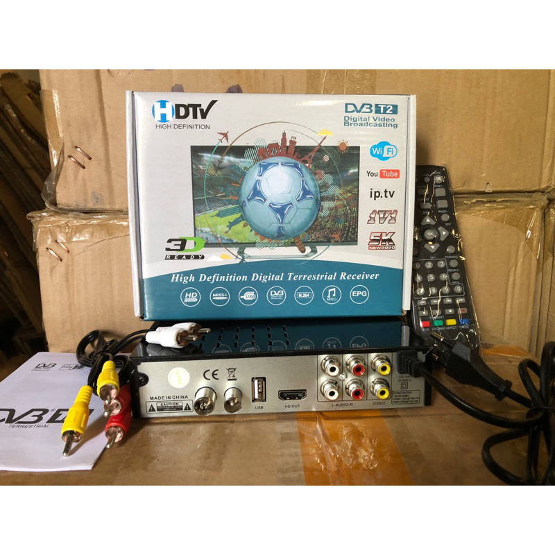 STB SET TOP BOX HDTV DVB T2 PRO DIGITAL FULL HD