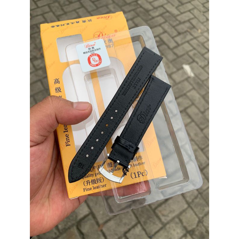 Strap Tali Jam Tangan Kulit import Barang mutu bagus