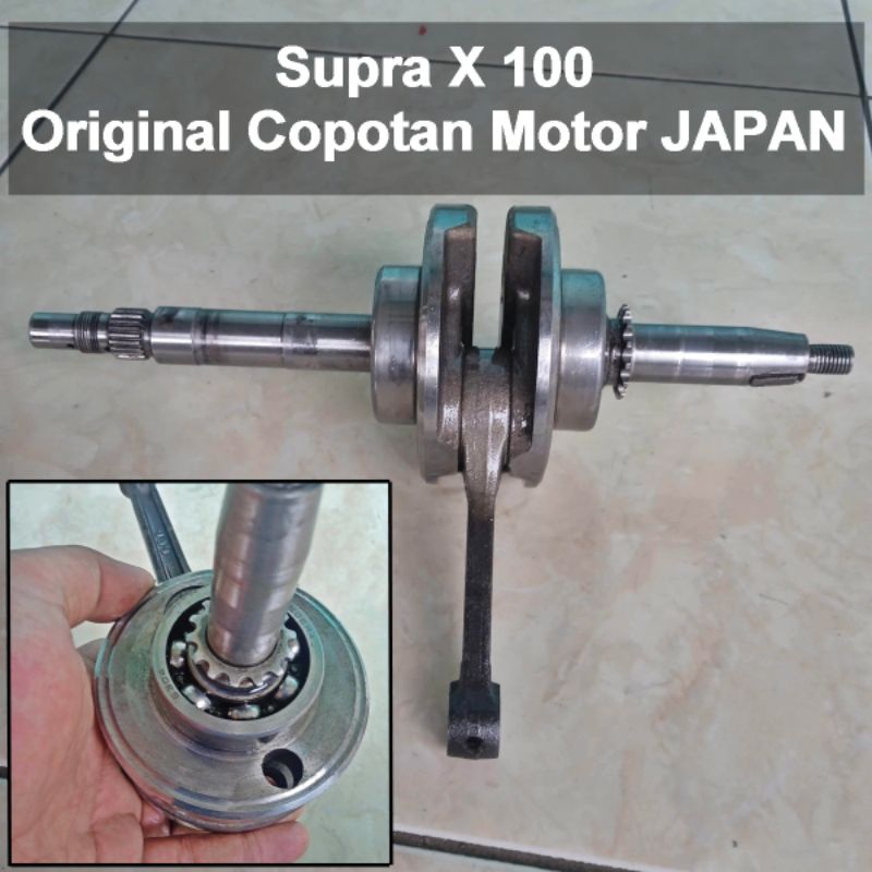 ORIGINAL Kruk As Honda Supra X 100 JAPAN Ori Second Asli Bawaan Motor PNP Grand Prima Star Astrea Cr