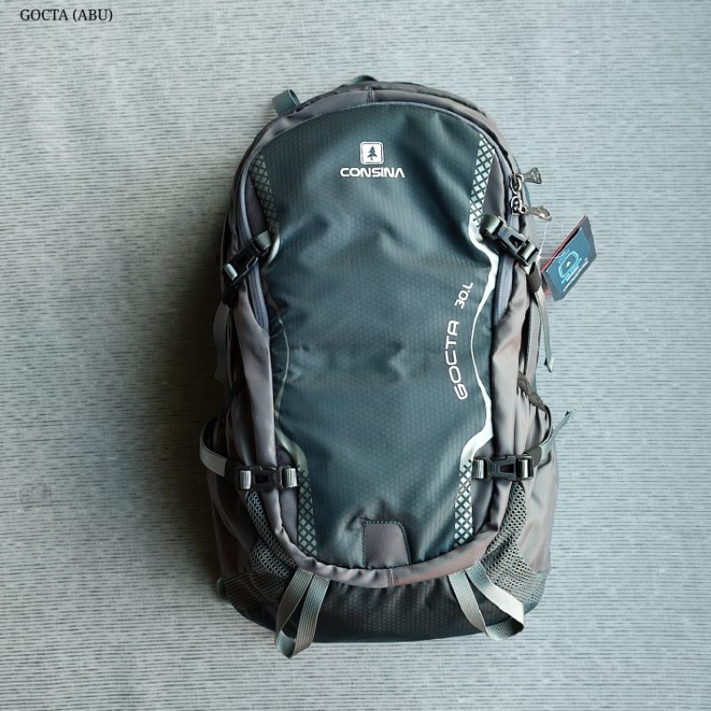 CONSINA GOCTA 30 LITER FREE RAINCOVER TAS RANSEL TAS PUNGGUNG