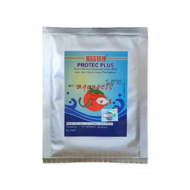 Boster Protec Plus | Asam Amino Untuk Ikan 50gr