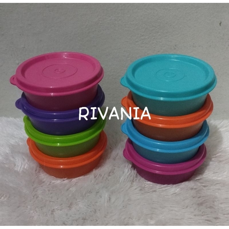 Small Round Container Wadah Sambal Tupperware