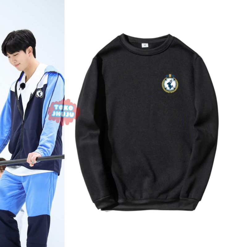 Sweater RM namjoon Run Bts 2023 Logo Kecil