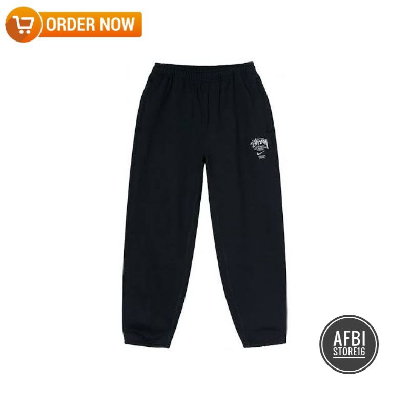 [ COD ] CELANA TRAINING JOGGER BABYTERRY STUSSY X NIKE / CELANA JOGGER PRIA WANITA