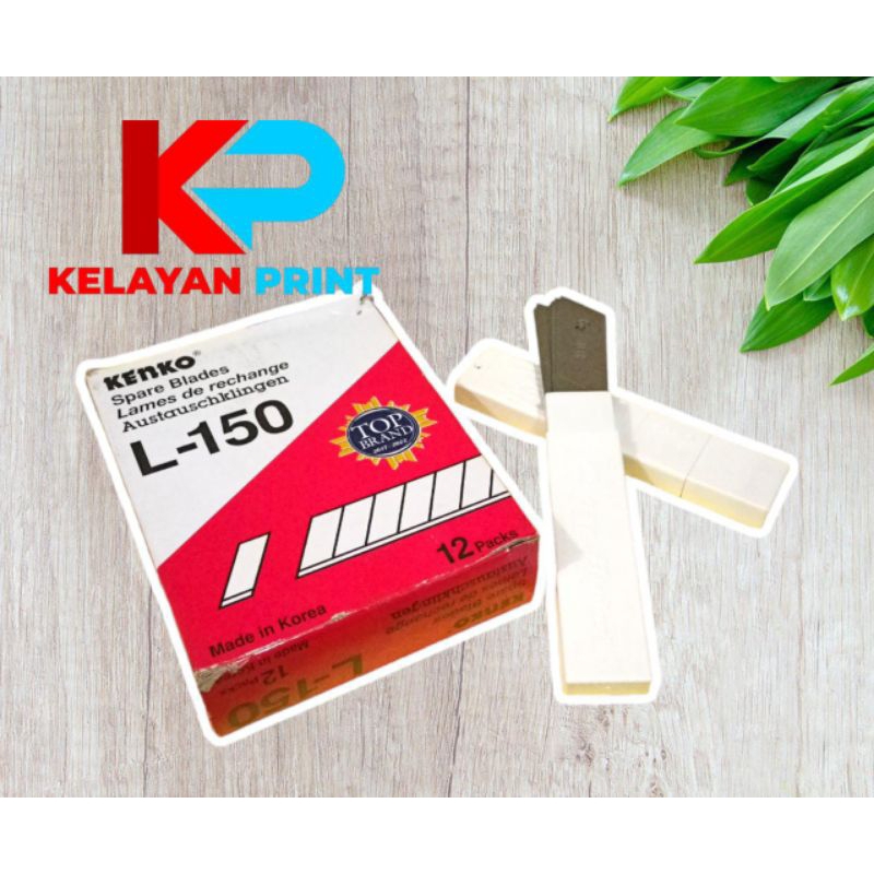 

ISI CUTTER BESAR KENKO L-150 1 TUBE ISI 5 PCS