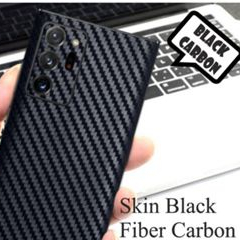Skin 3D Carbon BLACK Samsung Note 20 20Ultra Note 10 10+ 10Lite Note 9 Note 8 NoteFE Note EDGE 5 4 3 Neo 2 1 Garskin Karbon Hitam Scotlite Skotlite Belakang Anti Jamur Gores Motif Plus Corak Mini 3 PRO PLAY i S NFC Ultra Plus Lite FE