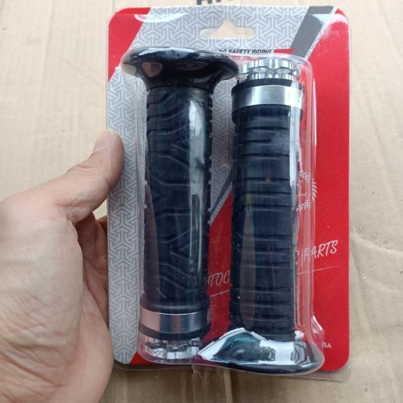 Handgrip motor Motif Baros plus Jalu stang Bisa semua motor