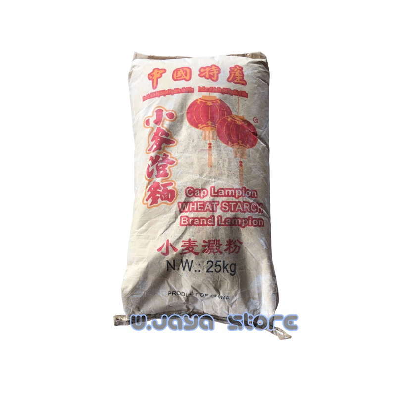 Cap Lampion Wheat Starch Brand Lampion Tepung Gandum 25kg