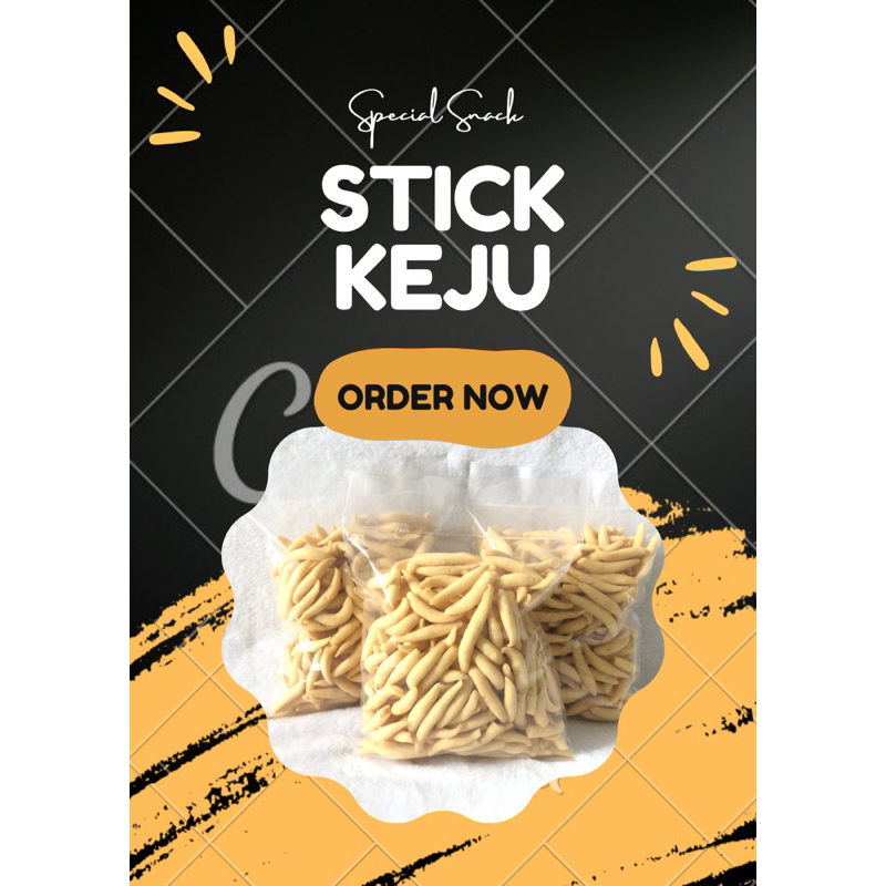 

Cemilan Snack Stick Keju 250gr