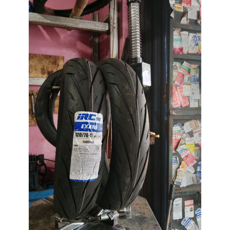 Ban ukuran 120/70-17 exato