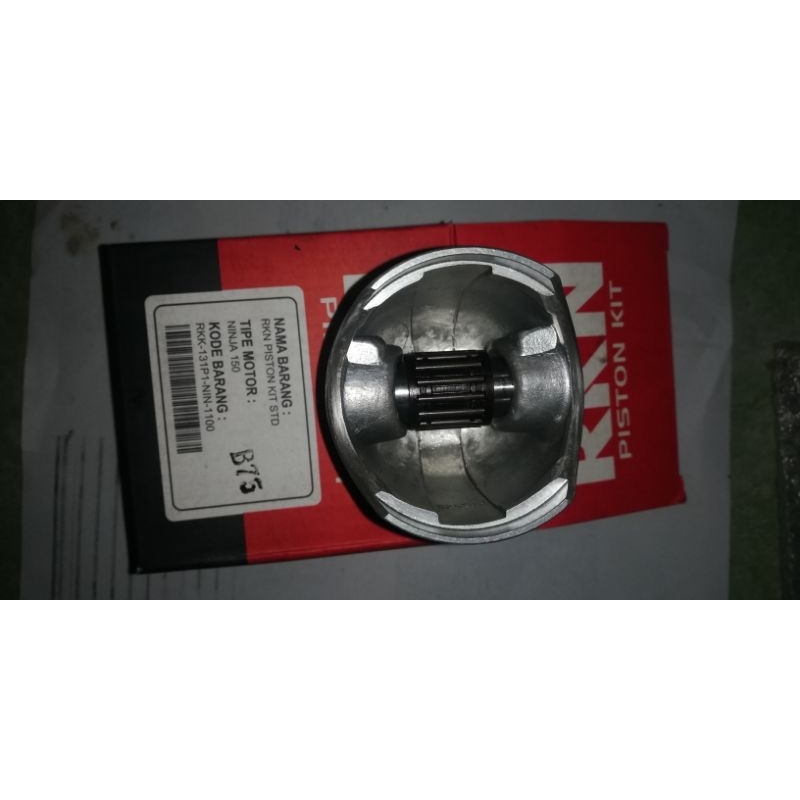 seher piston seker ninja B75 RKN,masih padat dan halus