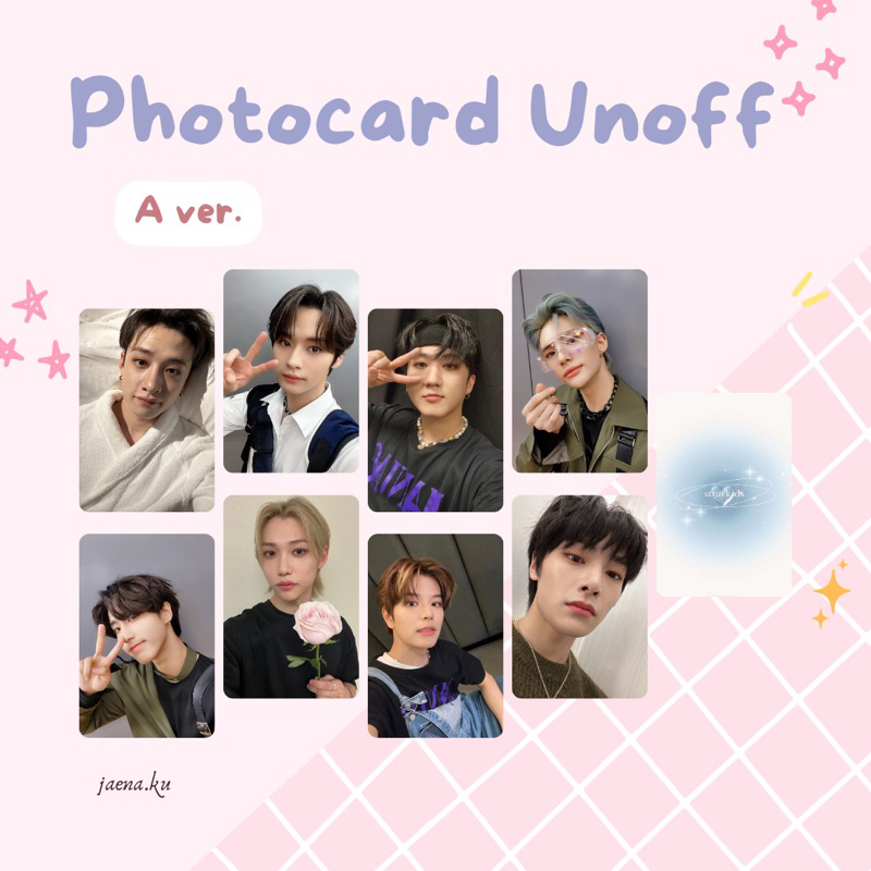 [STRAY KIDS] PHOTOCARD SELCA #1 STRAY KIDS UNOFFICIAL