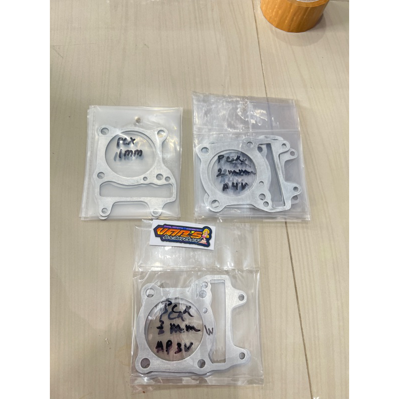 PAKING BLOK VARIO 125 VARIO 125 VARIO 150 PCX 150 1MM 2MM 3MM CUSTOM