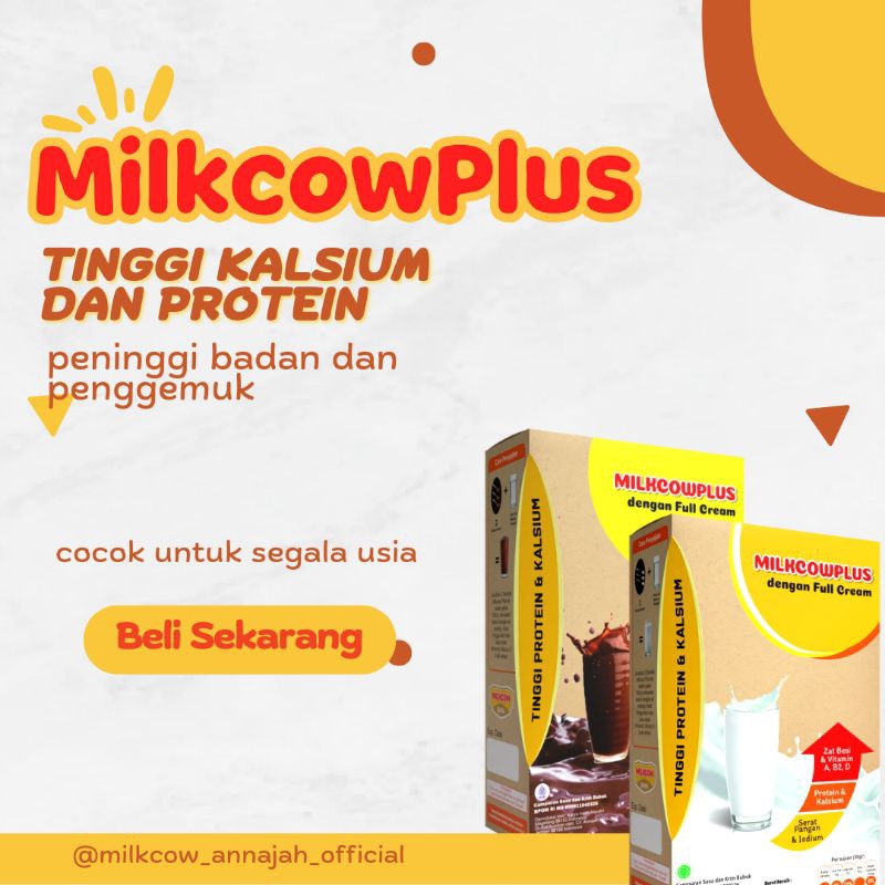 우유 SUSU GEMUK MILKWIGHT ORIGINAL dan PENINGGI BADAN✅