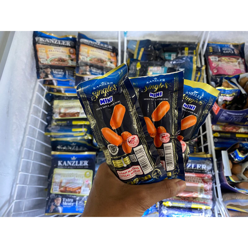 kanzler sosis singles mini - frozen food makassar