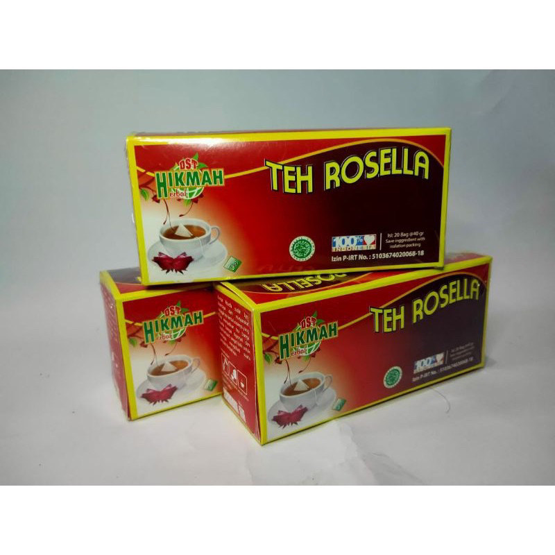 

Teh Rosella | Teh Celup Rosella Hikmah Herbal