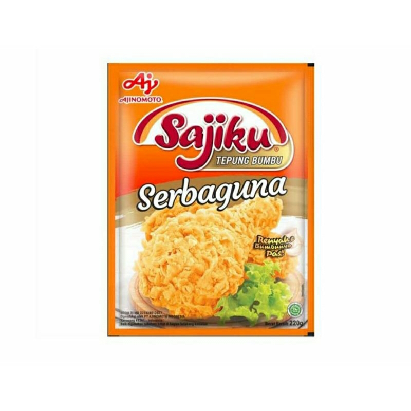 

Sajiku Tepung Bumbu Serba Guna 220 gr