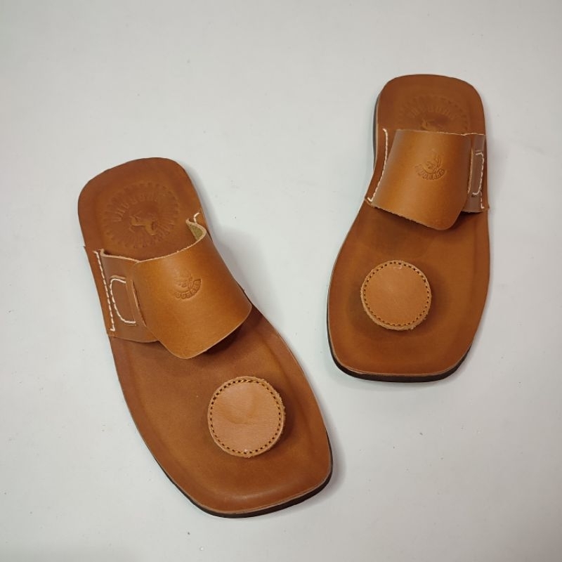 Sandal Kulit Original Pria Model jamur