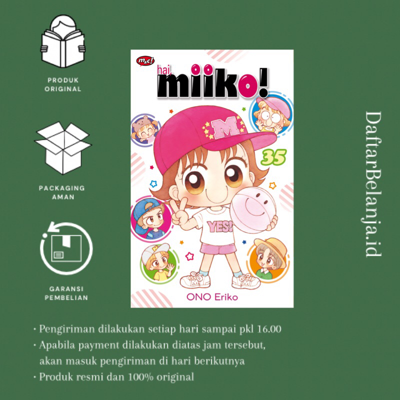 Hai, Miiko 35 - Edisi Khusus (bonus cardholder)