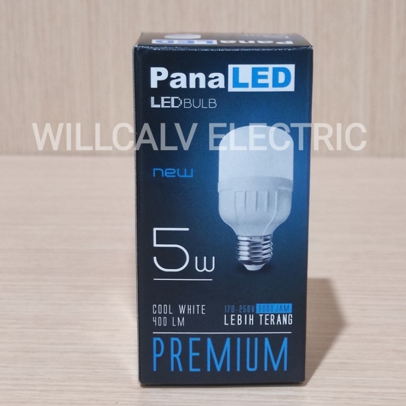 Paket 10 pc Lampu led PANALED by LUBY 5W cahaya putih E27 / Lampu led kapsul 5W cahaya putih E27