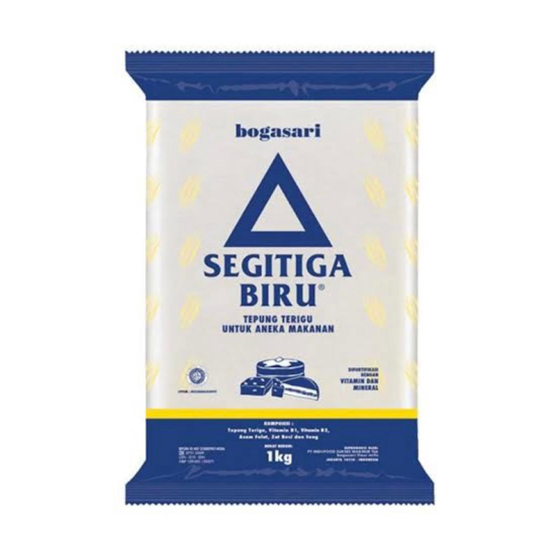 

Terigu Segitiga Biru Kemasan 1 KG