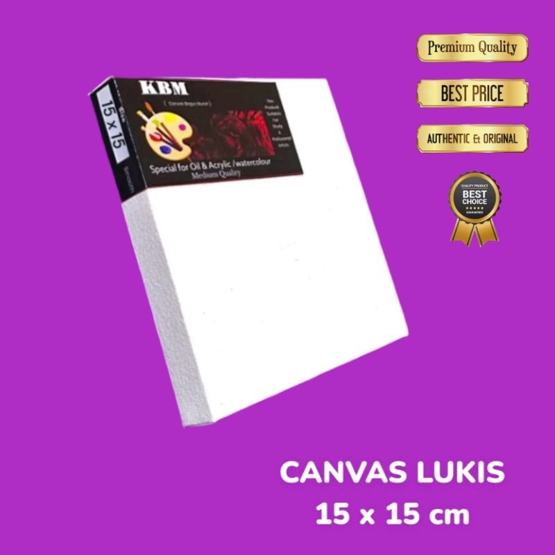 

KANVAS LUKIS 15x15 CM/CANVAS LUKIS HALUS/KANVAS STRETCHED