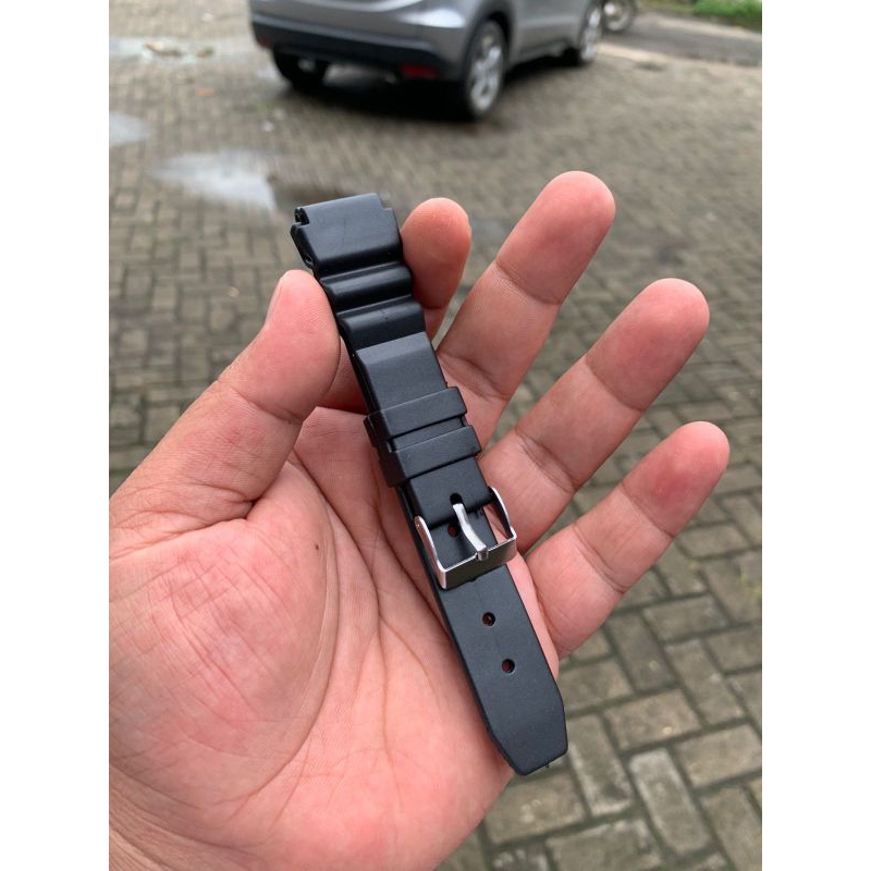 Strap Tali jam Tangan Karet Casio Universal size lengkap