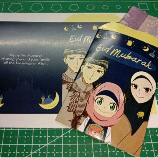 

Amplop/Angpao Lebaran Anime Spy Family isi 8