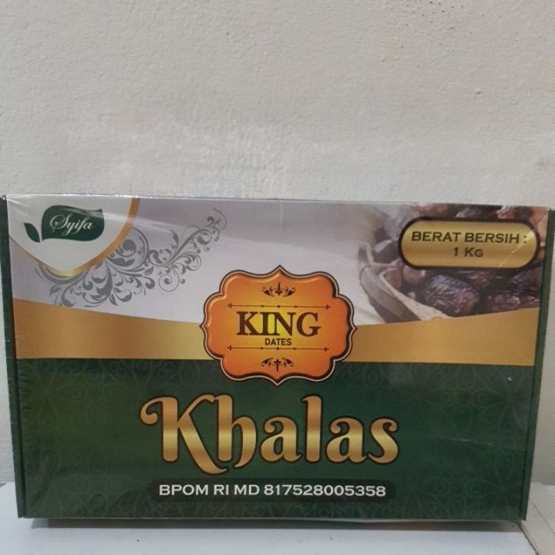 

Kurma khalas kings dates 1kg