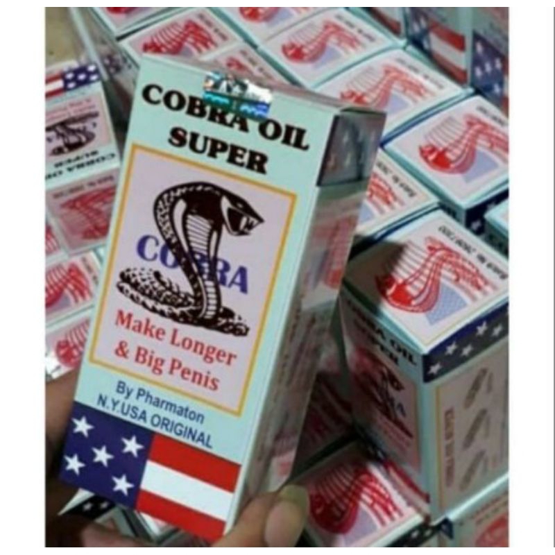 Cobra Oil Super Asli Original Pembesar Alat Vi*tal Original Asli Import Limited