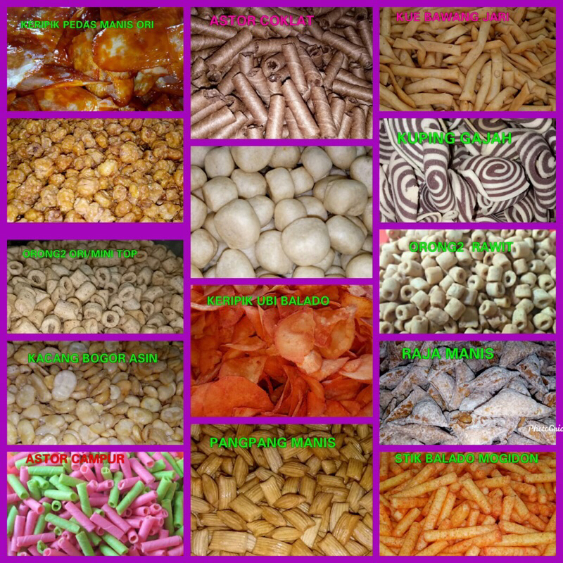 

[ LAIBE.SNACK ] SNACK EKONOMIS ORONG ORI / ASTOR CAMPUR / ORONG RAWIT / KUE BAWANG PITA / BELIMBING PEDAS / GEM BUNGA / KERIPIK PISANG / KACANG MADU SNACK EKONOMIS