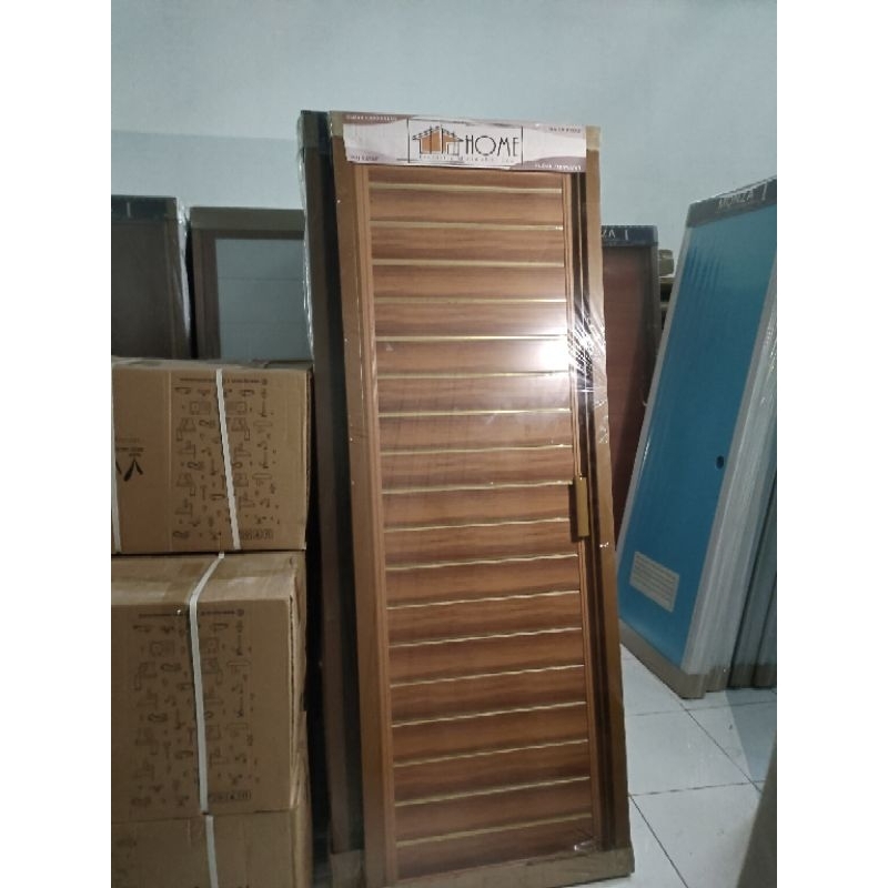 Pintu UPVC PINTU KAMAR MANDI MOTIF