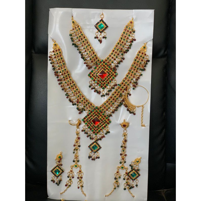 kalung set/ bridal kalung/ kalung India/ perhiasan India
