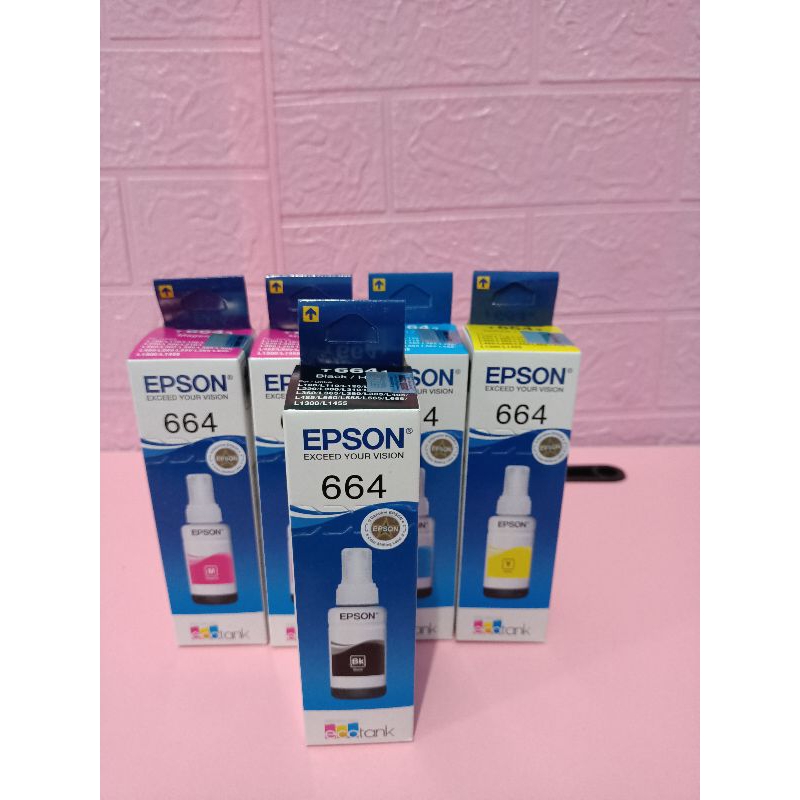 Tinta Epson 664 Black
