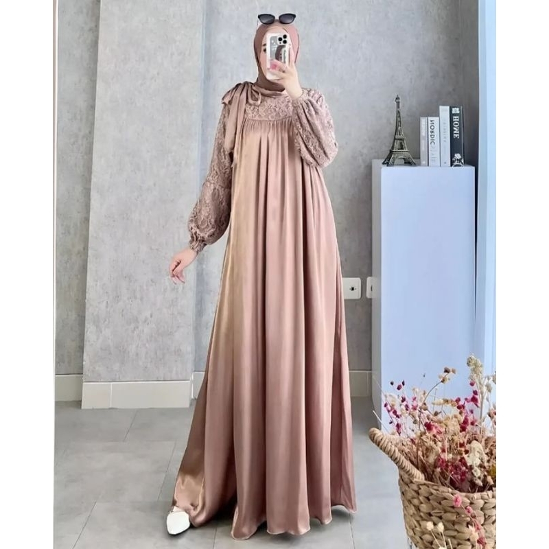 BISA COD' Baju Gamis Wanita Paling Terbaru 2023/ Gamis Wanita Terbaru Kekinian Modern Terbaru 2023/ 