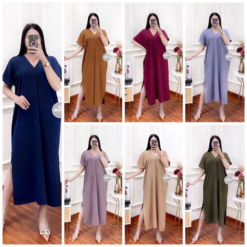 MIXSHOP_DS02 BAJU WANITA LONG SQUARE NAGITA CRINKLE AITFLOW BAJU NAGITA BAJU CANTIK ELEGAN NAGITA LO