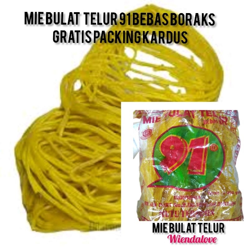 

Mie Telur cap 91 Gurih 500 gram bisa COD wiendalove