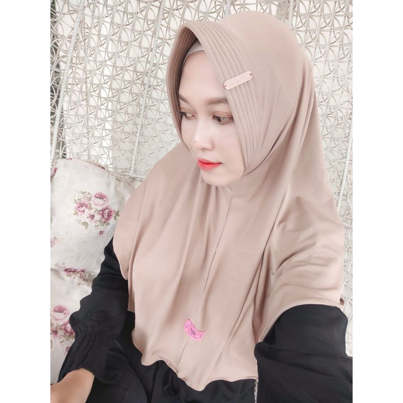Simple pet ORI V-hijab