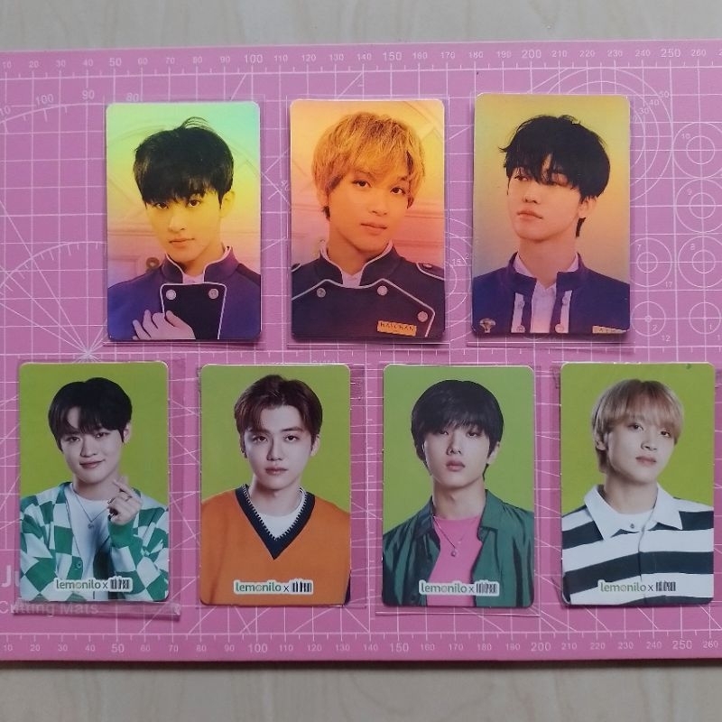 WTS PC JAEMIN HAECHAN MARK HOLO BENE ALADDIN SG22 JISUNG HAECHAN CHENLE JAEMIN LEMONILO