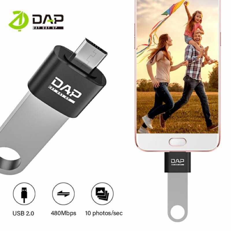 DAP Penyambung OTG MICRO / USB TO MICRO