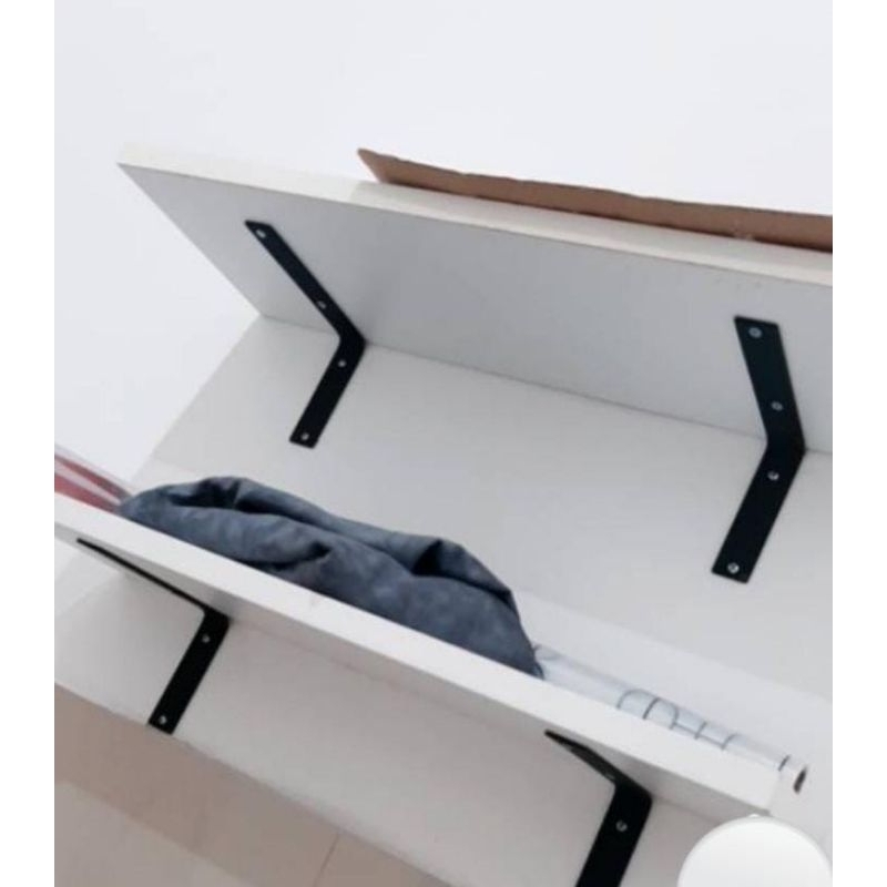 BESI PENYANGGA L PAPAN AMBALAN / SIKU L BESI TEMPEL DINDING