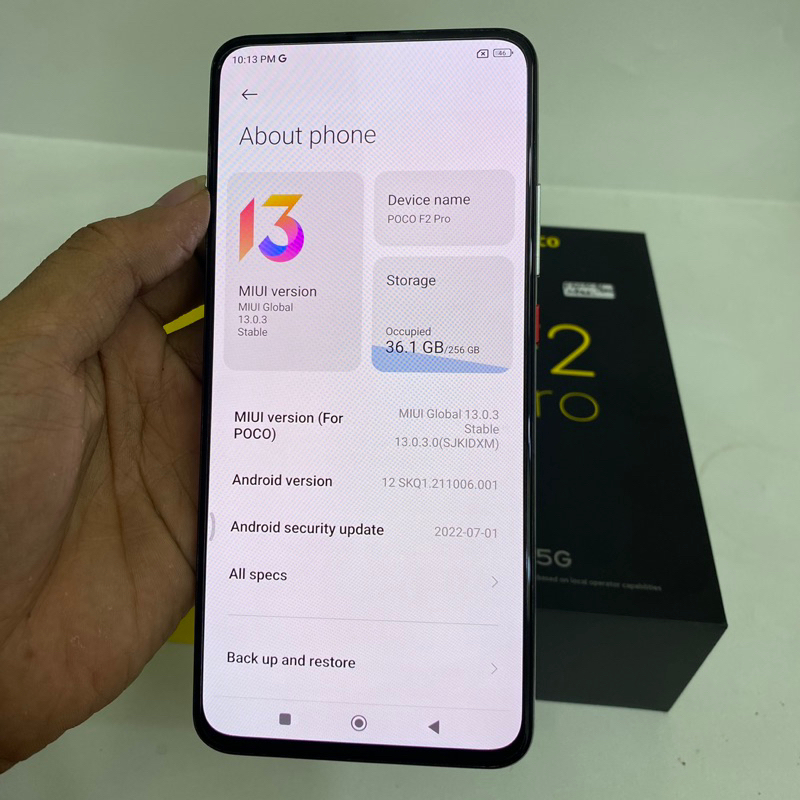 POCO F2 Pro 8/256gb 5G Resmi