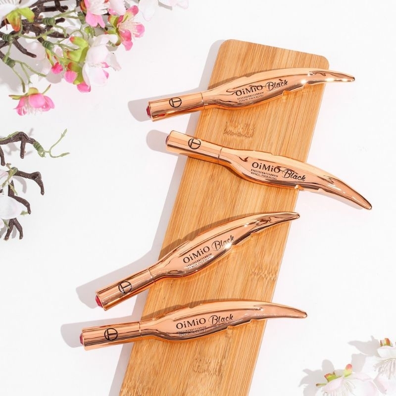 Oimio Eyebrow Pensil alis oimio & Oimio Eyeliner Pencil Black  Pensil Alis anti Luntur & Eyeliner Wa