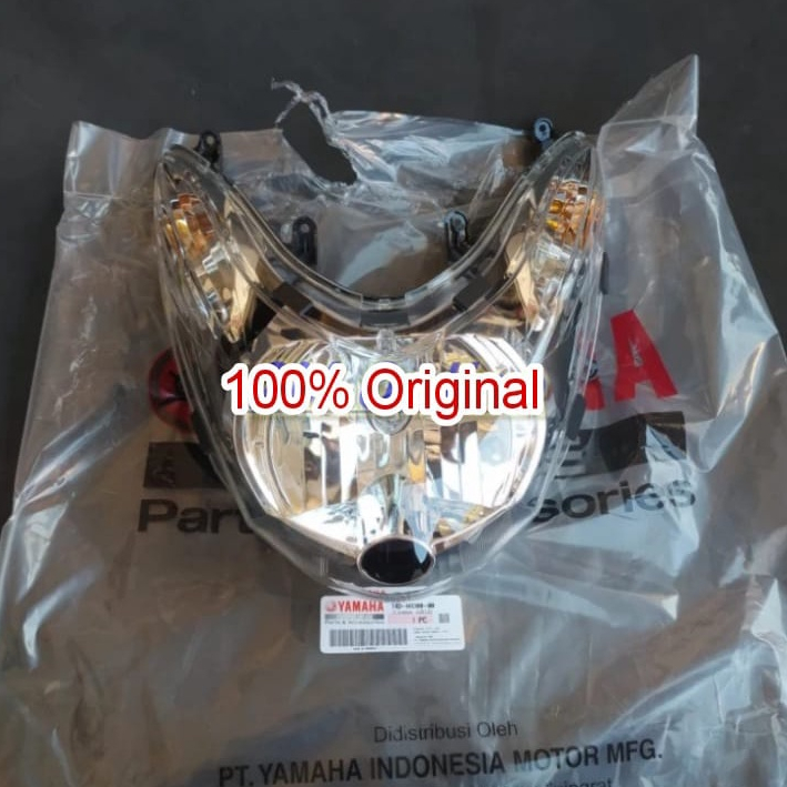 REFLEKTOR LAMPU DEPAN MIO SOUL ASLI ORI YAMAHA 14D H4300 00